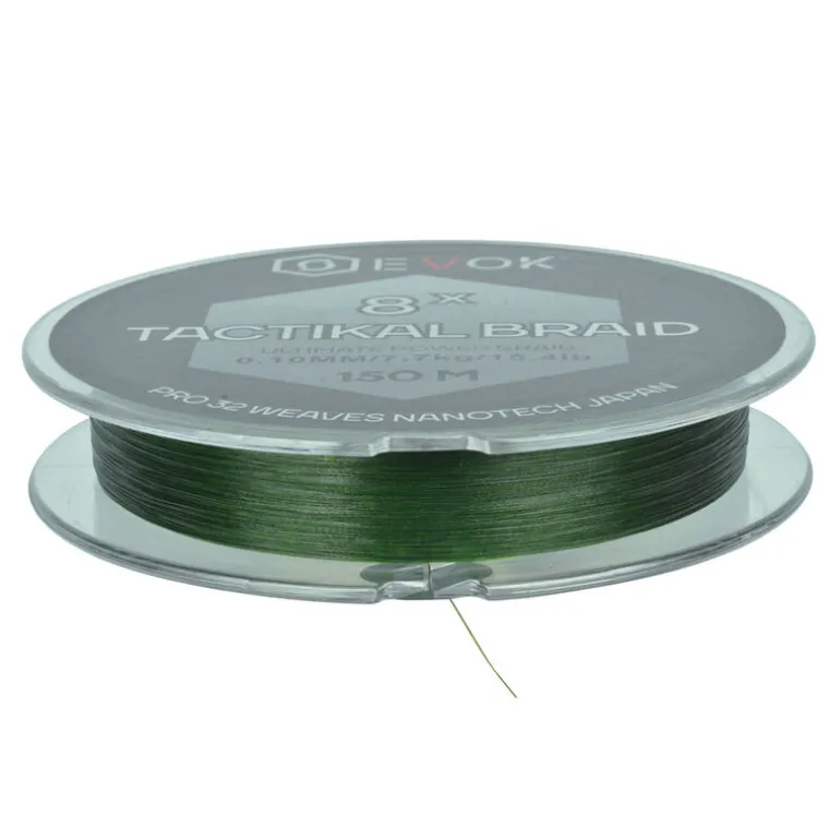 Pack Canne Casting Evok Invictus V2 1.96m, 7-21g + Moulinet Daiwa Phantom 100HL + Tresse Evok Tactikal Braid 0.15mm