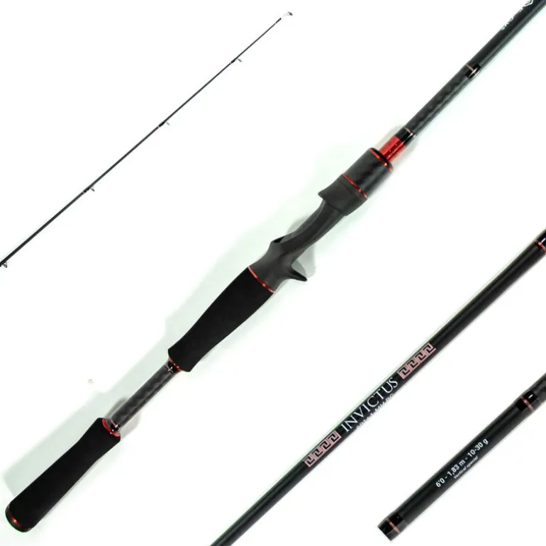 Pack Canne Casting Evok Invictus V2 1.83m, 10-30g + Moulinet Daiwa Phantom 100HL + Tresse Evok Tactikal Braid 0.15mm