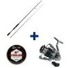Pack Canne Evok Aerian 67ms 2.01m, 5-25g + Moulinet Aerian 2500fd + Tresse