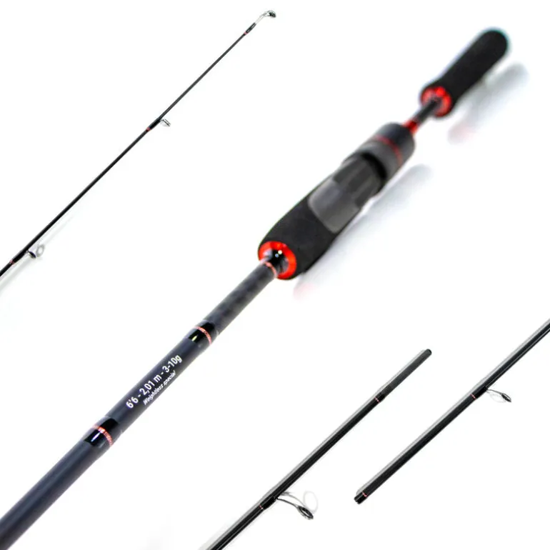 Pack Canne Evok Invictus V2 2.01m, 3-10g + Moulinet Invictus 2500Fd + Tresse + Fluorocarbone