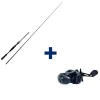 Pack Canne Evok Invictus V2 1.96m, 7-21g + Moulinet Casting Invictus 150HL