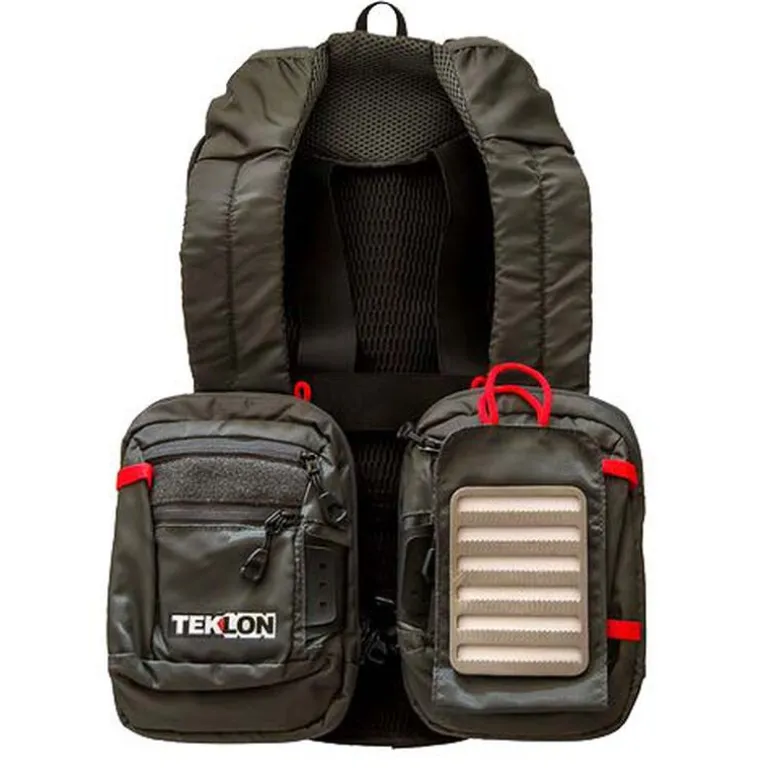 Pack Chest Pack Grauvell Teklon Parkour + Épuisette Raquette Bambou Silverstone + Clip Magnétique