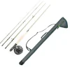 Pack Kit Mouche Silverstone Liberty Fly Fishing Kit 9" Soie de 4/5 + Tube  de transport 105cm