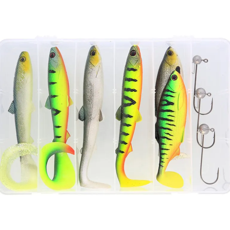 Pack Leurres Souples Westin Pike Box Cast & Jig (x10)