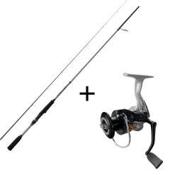Pack Major Craft Kahory Spinning Combo 2.13m, 7-28g + tresse + boite + leurres