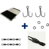 Pack Montage Stingers Chain XL (Leurres 21 - 24cm)