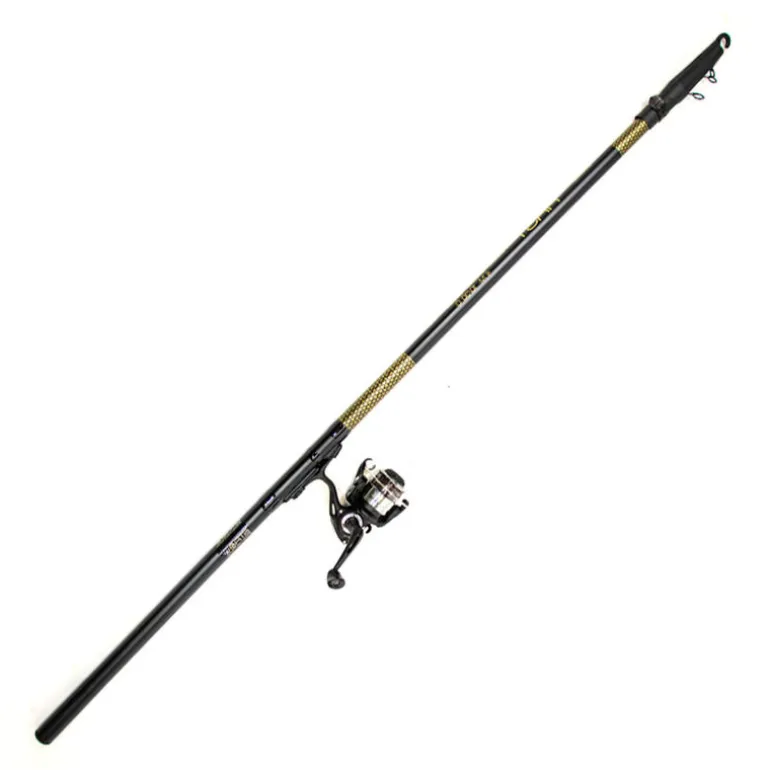Pack Pêche au toc Combo Strow First Télereglable 400 + Épuisette Wilder 80 + Panier