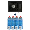 Pack Rechaud + 4 Cartouches de Gaz