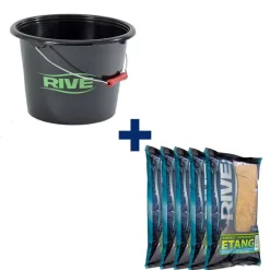 Pack Seau + 5kg d'amorce etang