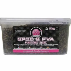 Pellets d'amorçages carpe mainline spod and pva pellet mix 2 kg