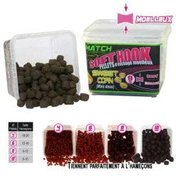 Pellets d'eschage coup fun fishing soft hook pellets sweet corn 120g