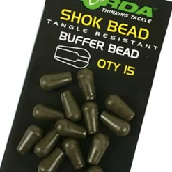 Perle de protection pour ligne carpe korda shock bead (weedy green)