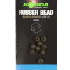 Perle de protection pour ligne carpe korda safe zone 5mm rubber bead (x25)