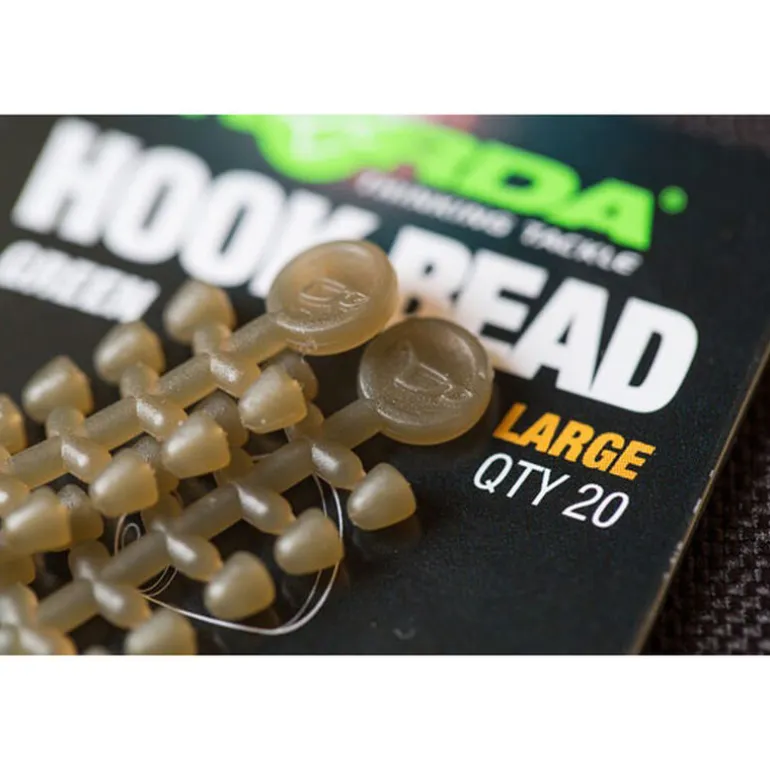 Perles pour hameçon carpe korda large hook bead