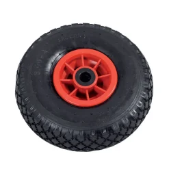 Roue de chariot à rouleaux 260x85 jante rouge