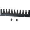 Support pour kits amovible luxe 10 positions pour desserte