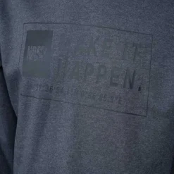 Sweat Nash Make it Happen Coordinates Hoodie Grey Marl
