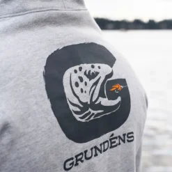 Sweatshirt Grundens G Trout Hoodie Ahtletic Heather