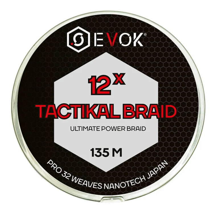 Tresse Evok Tactikal Braid 12 Brins Jaune 135m