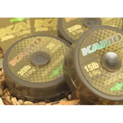 Tresse gainée carpe korda kamo coated hooklink (20m)