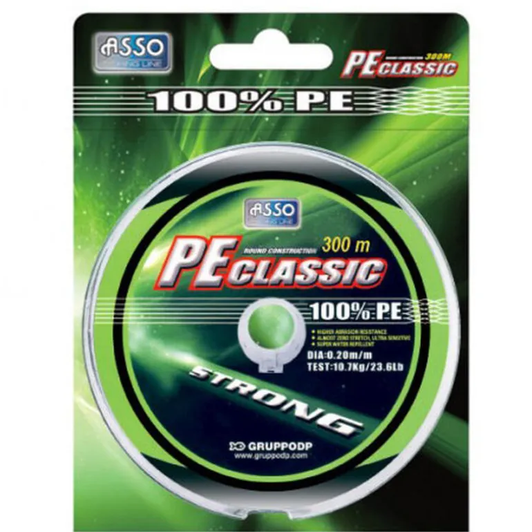 Tresse Mer Asso Pe Classic 5 Couleurs - 300m