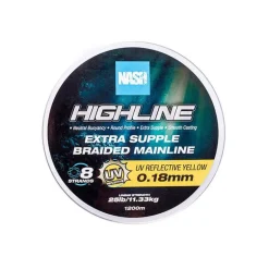 Tresse Nash Highline Extra Supple Braid UV Yellow 600m