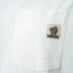 T-Shirt Nash Make it Badge Pocket Ecru