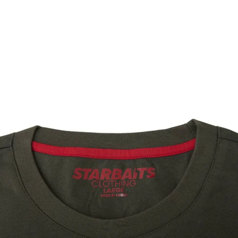 T-shirt Starbaits Green & Black