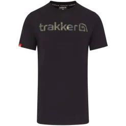 T-shirt Trakker CR Logo Black Camo