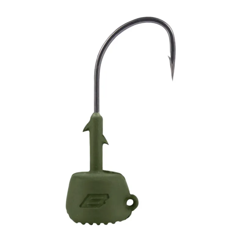 Tête Plombée BKK Silent Chaser-Draggin' Ned Green #1/0 (x4)