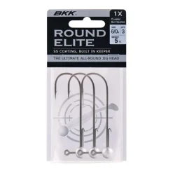 Têtes Plombées BKK Round Elite Classic Bait Keeper H4/0 (x3)