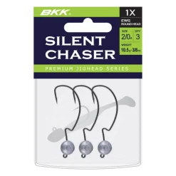 Têtes Plombées BKK Silent Chaser Ewg Round Head H1/0 (x3)