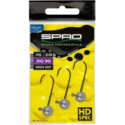 Têtes Plombées Spro Round Jighead HD 90 H2/0 (x3)