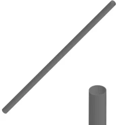 Tube Rive 40mm L165cm