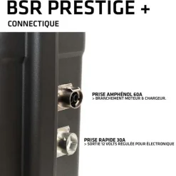 Valise BSR PRESTIGE+ LifePO4 Gen3 24V/100Ah + chargeur+ prise sondeur